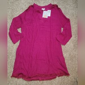 NWT LuLaRoe Resort Collection Coastal Swim Coverup Shirtdress